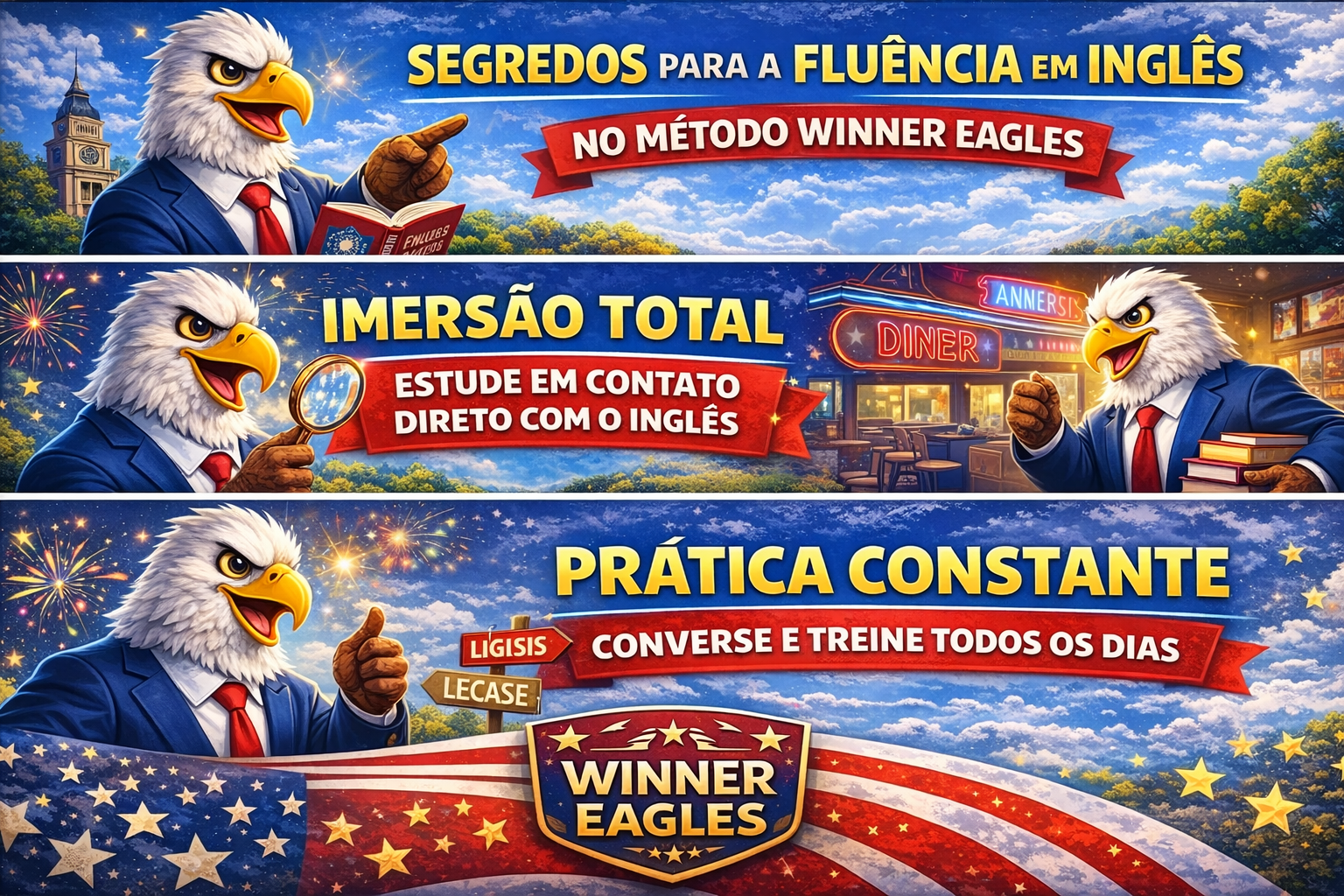 Nova turma Winner Eagles — Banner 4